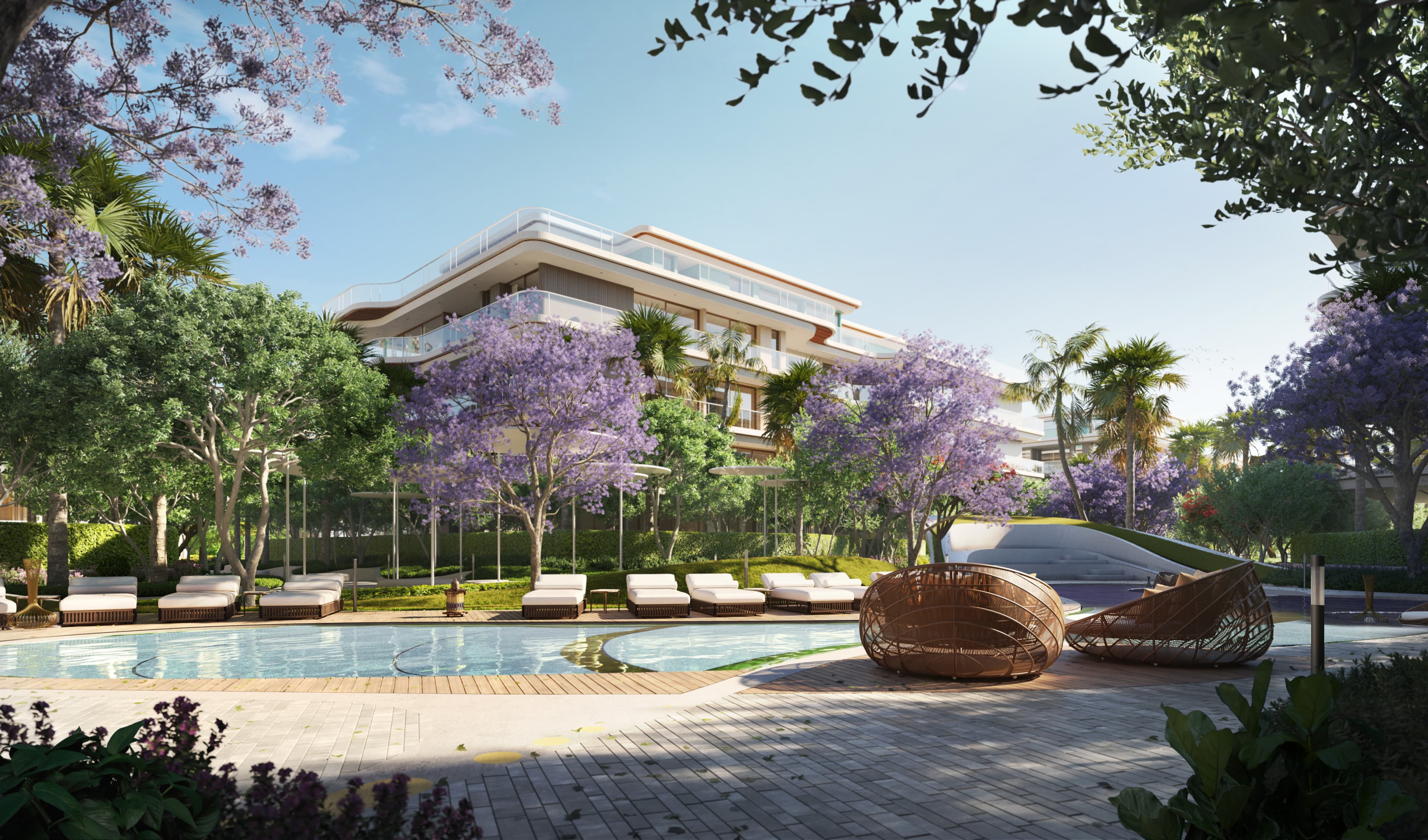 Elie Saab Casablanca - Résidences de luxe, piscine et jardins